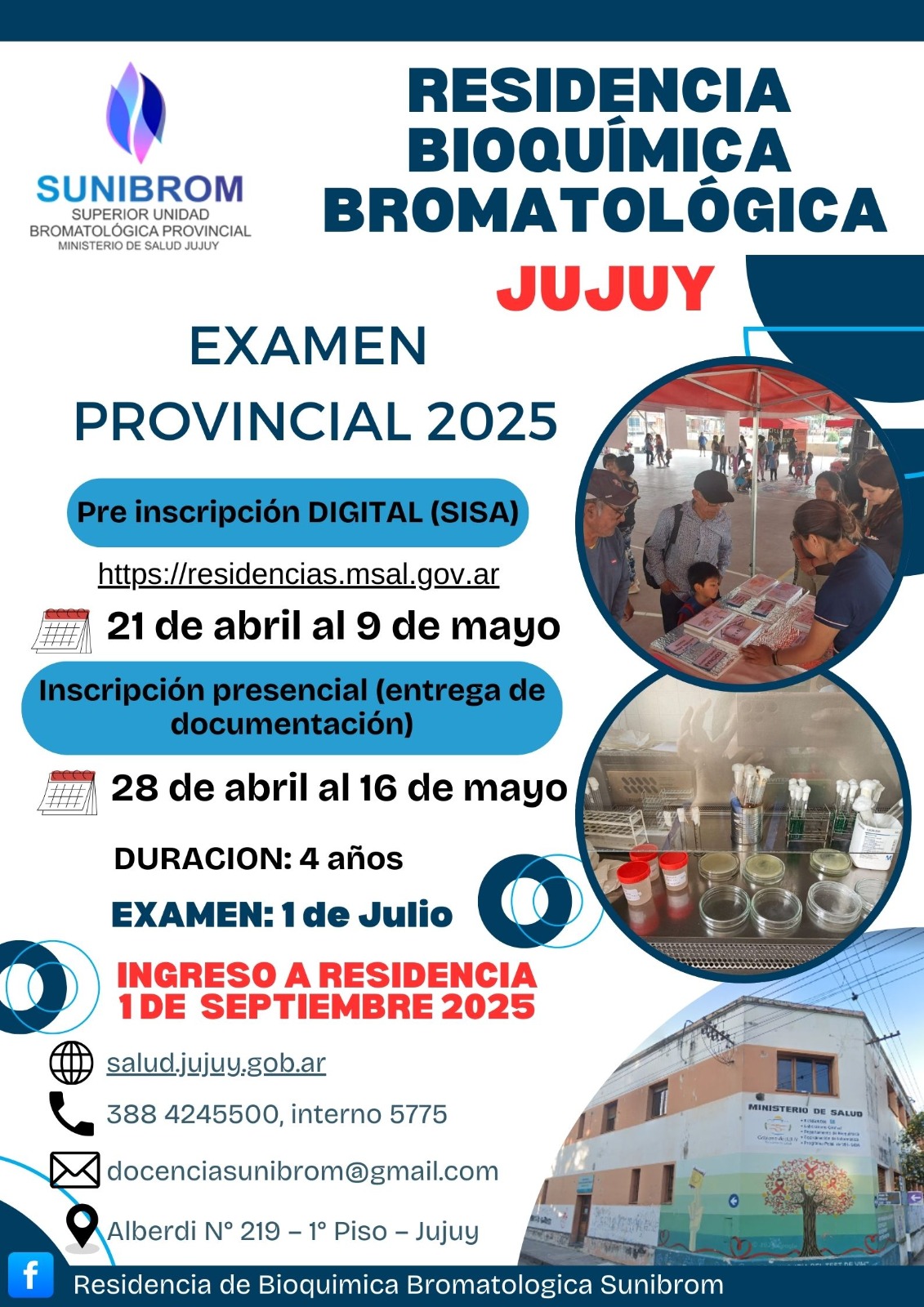 Residencia Bioquímica Bromatológica